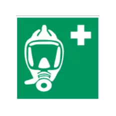 Pannello adesivo ISO 7010 "Maschera di ossigeno" - E029 Miglior