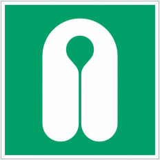 Panneau adhésif « Gilet de sauvetage » ISO 7010 - E044 Vente en
