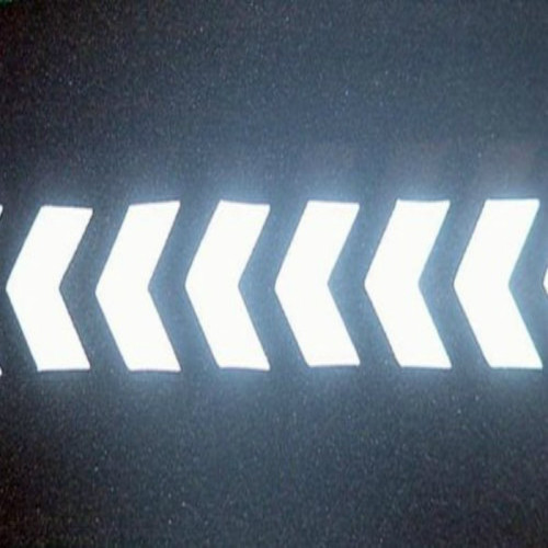 24 Chevron riflettenti termosaldabili applicabili su tessuti