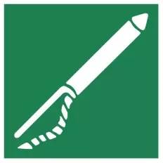 Panneau adhésif « EPIRB » ISO 7010 - E051 Vente en ligne