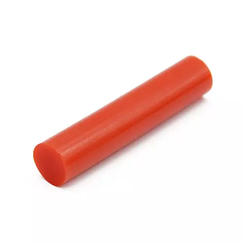 Barra de poliuretano Vulkollan® Adiprene® longitud 500mm rojo