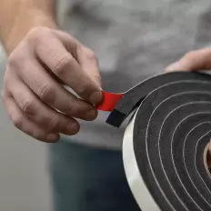 Profilé en mousse de caoutchouc Aerstop® SE32CE adhésif Vente 2