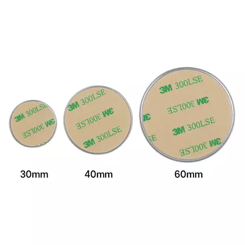 5 Metallplattenschaiben mit 3M ™ magnetischem doppelseitigem