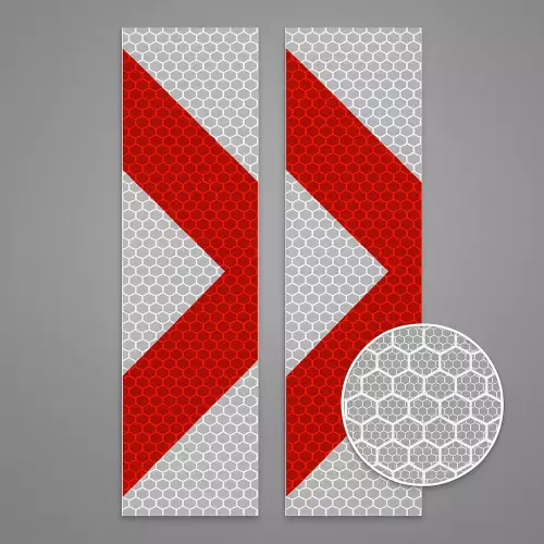 Adesivo 3M™ rifrangente per pensilina/pali parcheggio Miglior