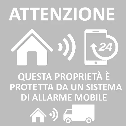 4 Pegatinas de advertencia GPS y antirrobo para propiedad