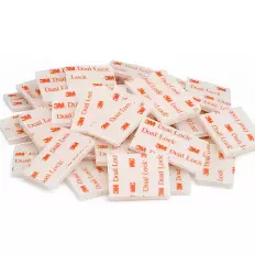 Velcro adesivo 3M™ trasparente rettangoli 25 mm x 5 cm Dual