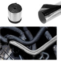Aluminisierte Thermohülle 70 mm × 1 m – Flexible Schutzhülle