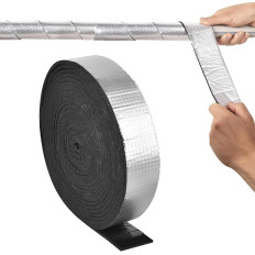 Nastro isolante per tubi autosigillante in alluminio — 50 mm ×