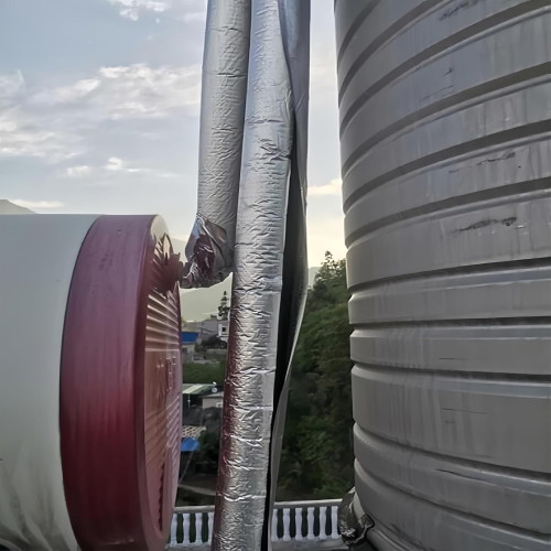 Self-sealing aluminum pipe insulation tape — 50 mm × 10 m