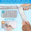 Cinta aislante autosellante para tuberías de aluminio — 50 mm ×