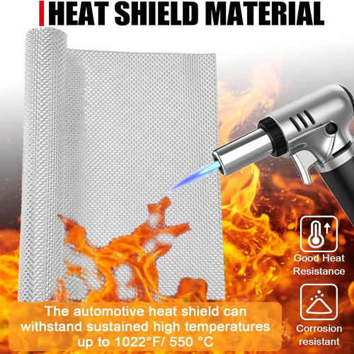 Nastro isolante per tubi autosigillante in alluminio — 50 mm ×