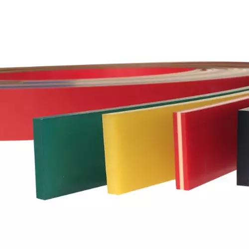 Raclette de sérigraphie en polyuréthane 90 ShA – profil ambré