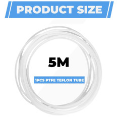 PTFE (Teflon®)-Schlauch – Hochtemperatur und Chemikalien – 5 m 2