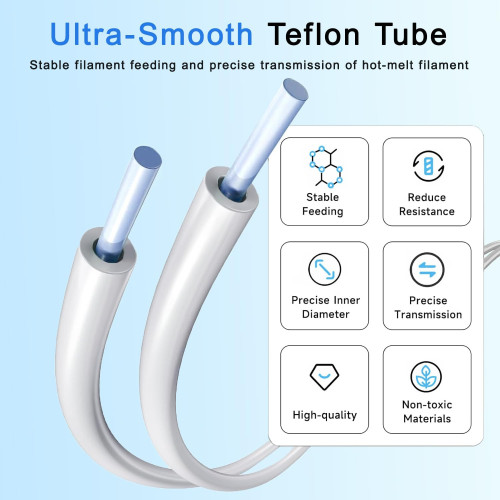 Tubo de PTFE (Teflon®) para impressoras 3D – Bowden de baixo