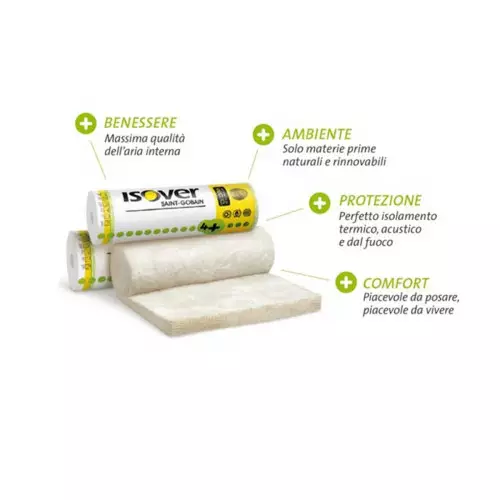 ISOVER PAR 4+ – glass wool roll for walls and ceilings