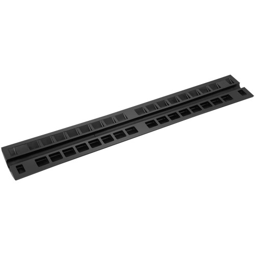 Rampa passacavo modulare in gomma – 2 pezzi, carrabile 100 x 15
