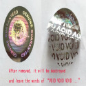Holographic Adhesive anti-tampering labels - 100 pieces Best