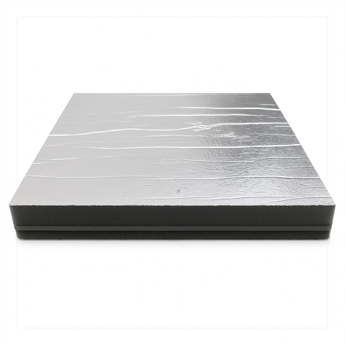 Panneau sandwich acoustique film aluminisé + polyuréthane +