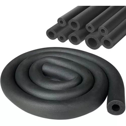 PE Foam Pipe Insulation Sleeve, Black, Ø13/Ø32 mm, 1.