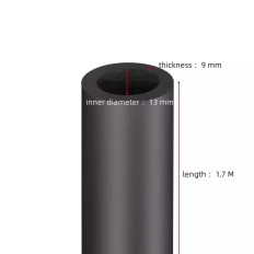 PE-Schaum Rohrisolierung, schwarz, Ø13/Ø32 mm, 1,7 m Bester 2