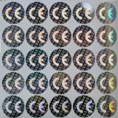 Community trade mark Holographic Adhesive anti-tampering labels 2