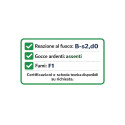 Panneau sandwich acoustique film aluminisé + polyuréthane + EPDM