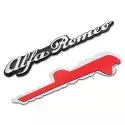 Badge Emblema 3D in Metallo per Alfa Romeo – Adesivo Decorativo Auto