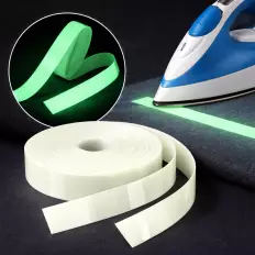 Nastro termosaldabile (con ferro da stiro) fosforescente...