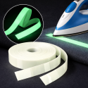 Cinta adhesiva fosforescente termo soldable (con plancha) para mejor visibilidad en la oscuridad – 25/50 mm x 2MT