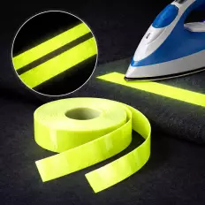 Wärmeschweissendbares Band (mit Eisen) fluoreszierend...