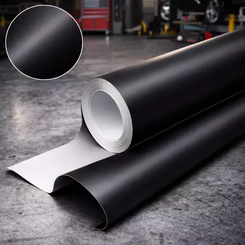 Scratchproof Matt Black Wrap Decorative Film