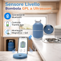 Capteur de Niveau GPL/Propane à Ultrasons Bluetooth | Sans Perçage, Alertes App