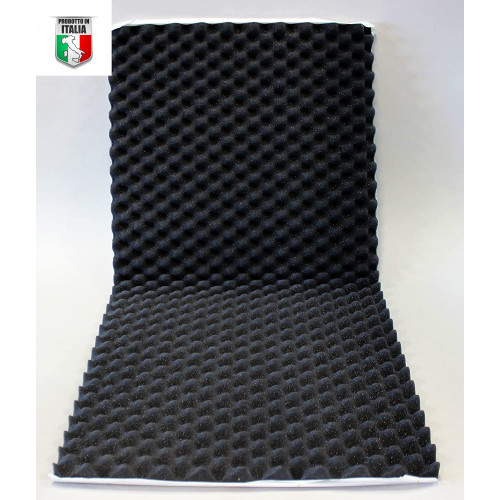 Pyramide cloutée adhésive de panneau d'insonorisation, panneau