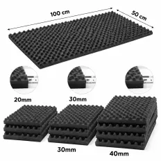 Acoustic Foam Panel Egg Crate | 20/30/40 mm Sound... 2