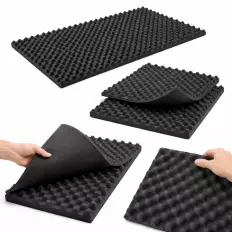 Pannello Poliuretano Fonoassorbente Insonorizzante NON...