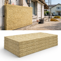 Termolan Roccia K8 Plus - Painéis de lã de rocha 1000×600 para isolamento ETICS