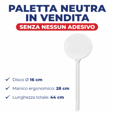 Professional neutral signaling paddle without reflective discs 2