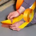 Nastro autoadesivo per la tracciatura del pavimento Permastripe con PVC industriale