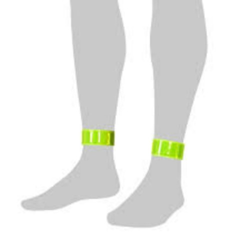 Reflective and fluorescent ankle band in 4 colours Best Price