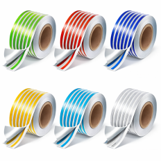 Strisce adesive cerchi bici riflettenti - 7mm x 6MT