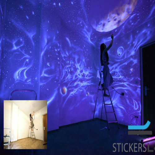 Pigmento Fosforescente Luminoso en Polvo – 5 Colores que