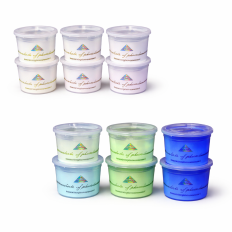 EXTRA STRONG  Glow in the dark glass granules for painting