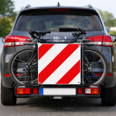 Pannello carichi sporgenti in alluminio rifrangente omologato 2