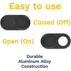 Webcam Cover Grande Ultra Sottile Scorrevole, Copri... 2