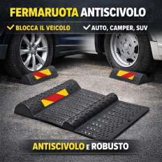 Batente de roda 2x autoadesivo limitador de frenagem para...