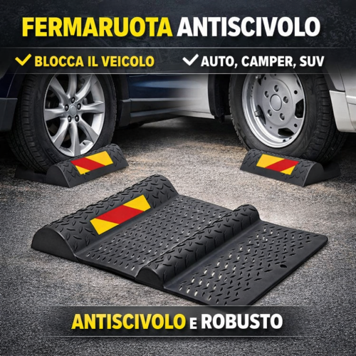 Tope de rueda 2x autoadhesivo limitador de...