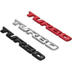 3D TURBO Metal Car Emblem Sticker – Universal Decorative...