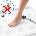 36 Antislip Aqua Safe bath circular decals/stickers - 4cm