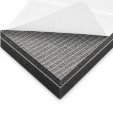 Panneau sandwich acoustique film aluminisé + polyuréthane...