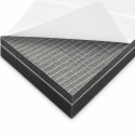 Panel sándwich fonoabsorbente film aluminizado + poliuretano + EPDM 1500x2200mm